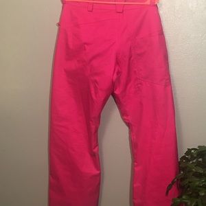 Bright Pink Volcom Snowpants